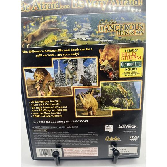 Cabela's Dangerous Hunts 2009 - PlayStation 2 Game - Picture 4 of 8